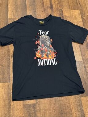 Thrt Black "Fear Nothing" Graphic Short Sleeve Tee